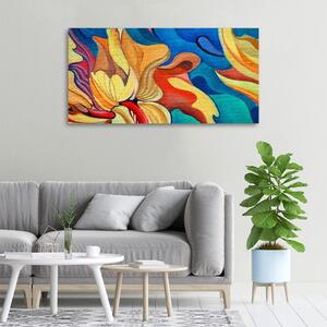 Print pe canvas floare abstract