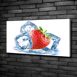 Print pe canvas căpșuni gheață