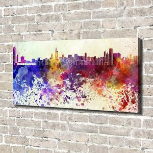 Tablou canvas colorat Chicago