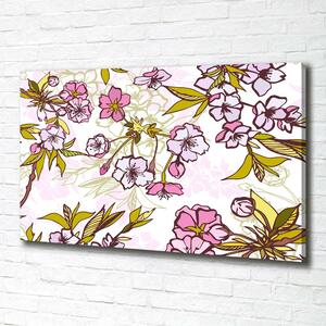 Tablou canvas flori de cireș