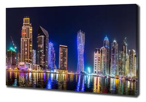 Tablou pe pânză Dubai timp de noapte