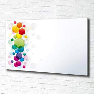 Tablou pe pânză canvas cuburi de culoare