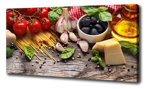 Tablou pe pânză canvas alimente italiană