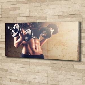 Tablou pe pânză canvas Clădire musculare