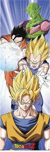 Poster Dragon Ball - Saiyans, (53 x 158 cm)