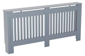 Masca pentru Calorifer ECO-XXL 172 cm, MDF Vopsit de 21 mm Lame Verticale, Gri antracit