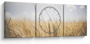 Tablou cu grâne (cu ceas) (90x30 cm)