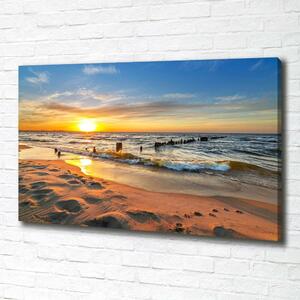 Pictură pe pânză Sunset Beach