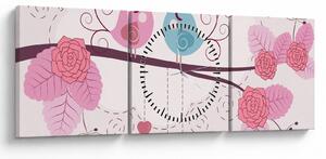 Tablou - Timpul de iubire (cu ceas) (90x30 cm)