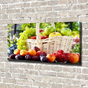 Imprimare tablou canvas cos de fructe