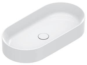 Catalano Zero lavoar 70x35 cm ovale de blat alb luciu 0122700001