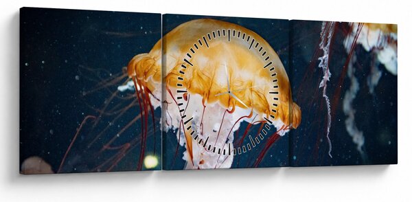 Tablou - Medusa (cu ceas) (90x30 cm)