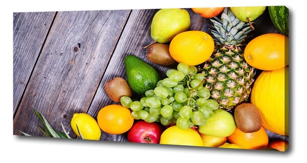 Tablou canvas Fructe pe lemn
