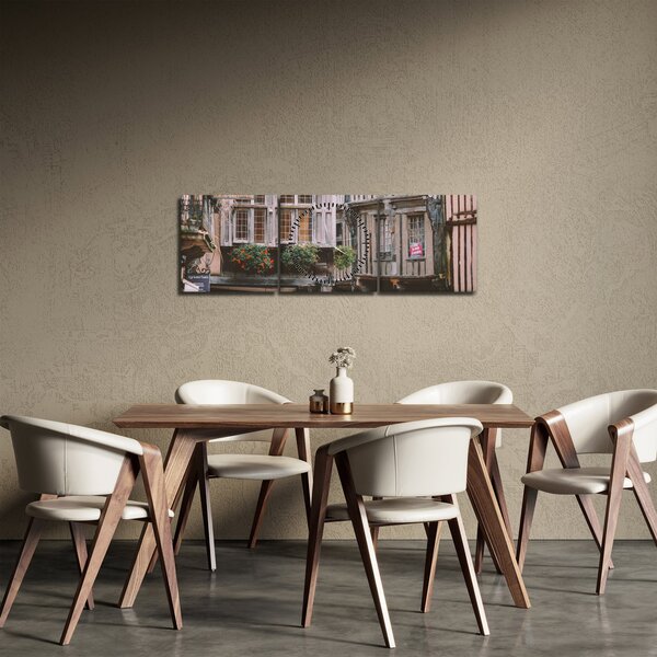 Tablou - Creperia (cu ceas) (90x30 cm)