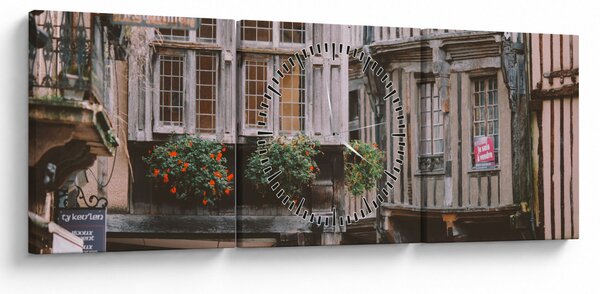 Tablou - Creperia (cu ceas) (90x30 cm)