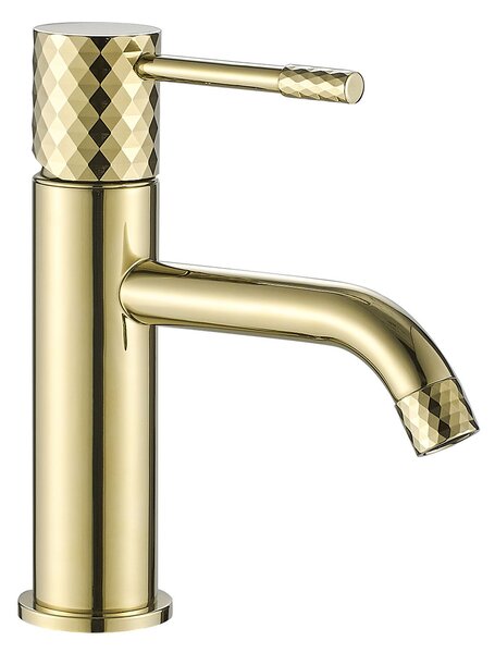 Baterie pentru lavoar Rea Lungo Diamond Gold