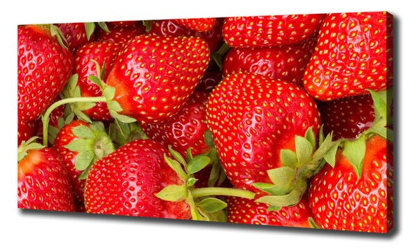 Pictură pe pânză căpșune