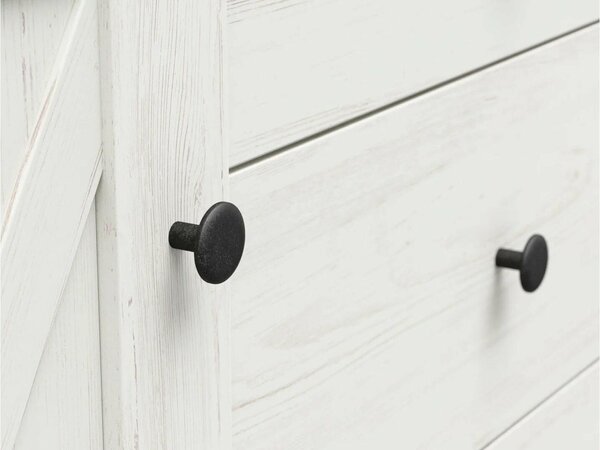 Comodă Frija 2 (pin andersen alb + stejar artisan) . 1098247