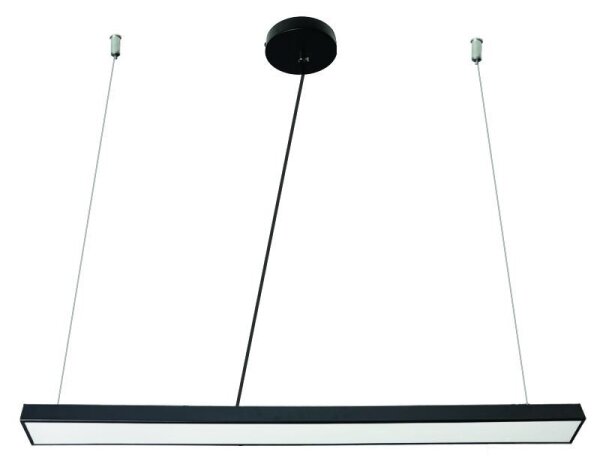 Lustră LED pe cablu LED/32W/230V 4000K d. 120 cm negru