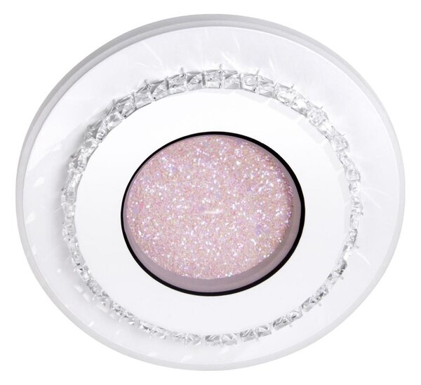 Plafonieră LED/24W/230V 3000-6000K d. 20 cm alb/roz