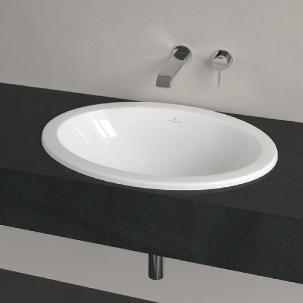 Villeroy & Boch Loop & Friends lavoar 66x47 cm ovale încastrat alb luciu 4A6300R1