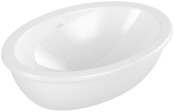 Villeroy & Boch Loop & Friends lavoar 66x47 cm ovale încastrat alb luciu 4A6300R1
