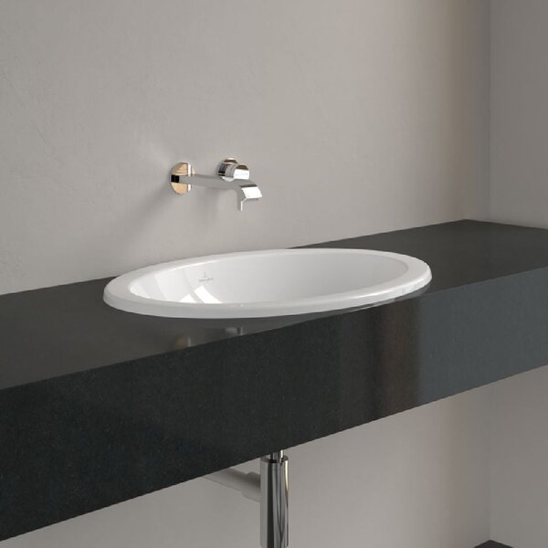 Villeroy & Boch Loop & Friends lavoar 66x47 cm ovale încastrat alb luciu 4A6300R1