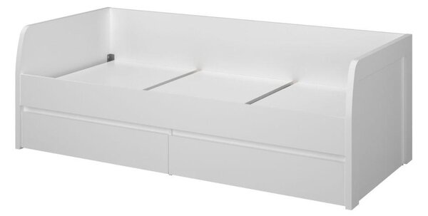 Pat de o persoană 90 ERODON (alb) (cu somieră). 1091585