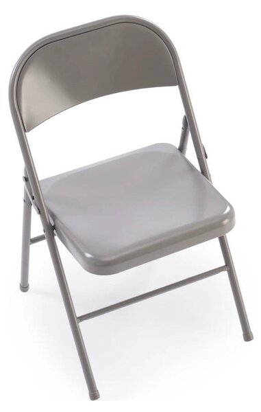 Scaun K565, gri, metal, 46x47x75 cm