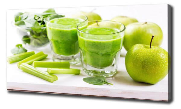 Tablou pe pânză cocktail verde