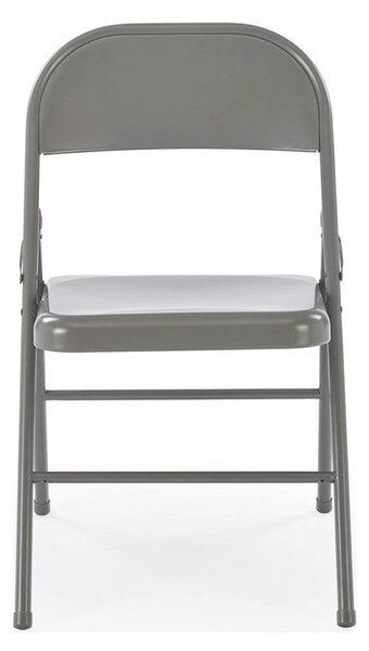 Scaun K565, gri, metal, 46x47x75 cm