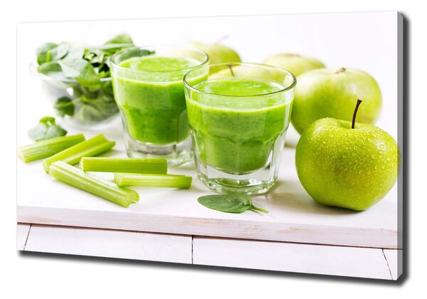 Tablou pe pânză cocktail verde