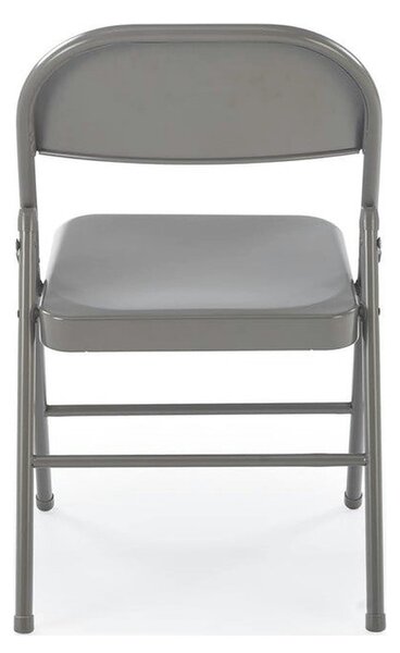 Scaun K565, gri, metal, 46x47x75 cm