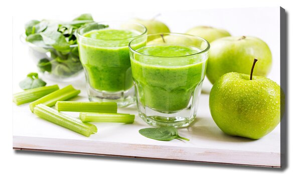 Tablou pe pânză cocktail verde
