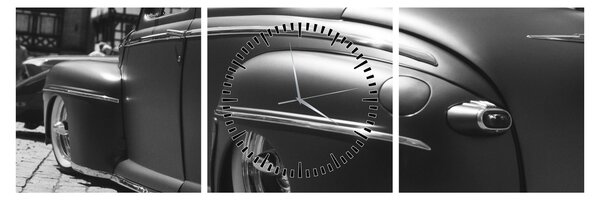 Tablou - Ford 1948 (cu ceas) (90x30 cm)