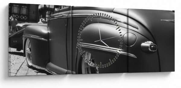 Tablou - Ford 1948 (cu ceas) (90x30 cm)