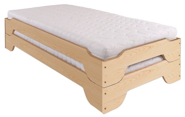 Pat de o persoană 90 cm LK 138 (masiv). 753192