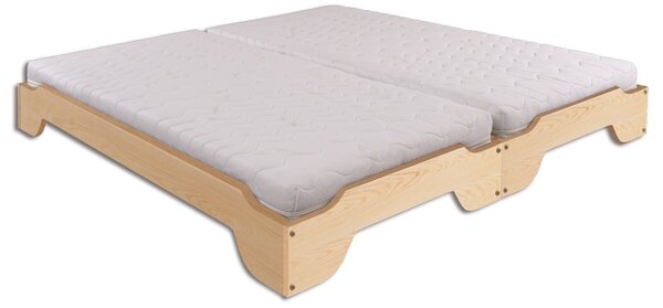 Pat de o persoană 90 cm LK 138 (masiv). 753192