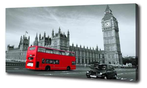 Tablouri tipărite pe pânză Londra autobuz