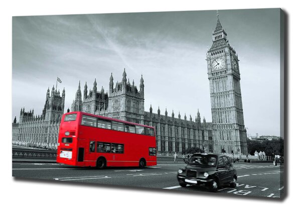 Tablouri tipărite pe pânză Londra autobuz