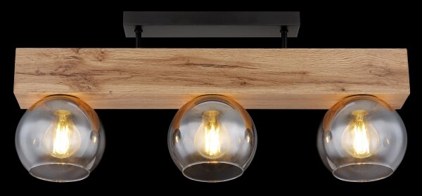 Lustră aplicată MOITAS 3xE27/40W/230V Globo 15656-3D