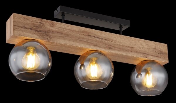 Lustră aplicată MOITAS 3xE27/40W/230V Globo 15656-3D