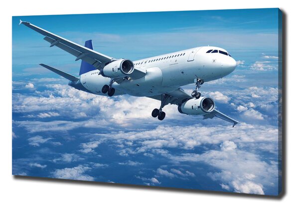 Imprimare tablou canvas Avionul în nori