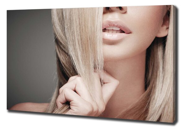 Tablou canvas frumoasa blonda