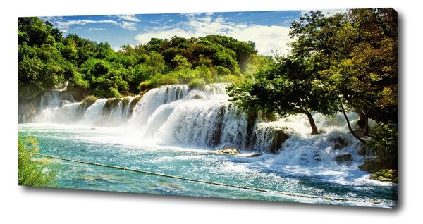 Tablou pe pânză canvas cascada Krka