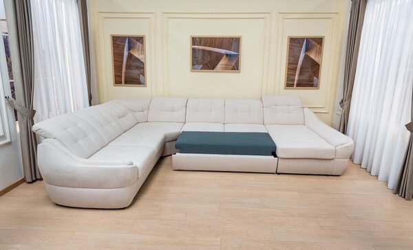 Colțar Extensibil Space XXL Bej - Vega 03 Dreapta