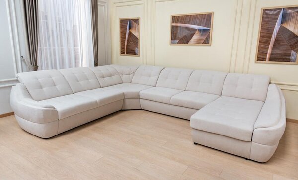 Colțar Extensibil Space XXL Bej - Vega 03 Dreapta