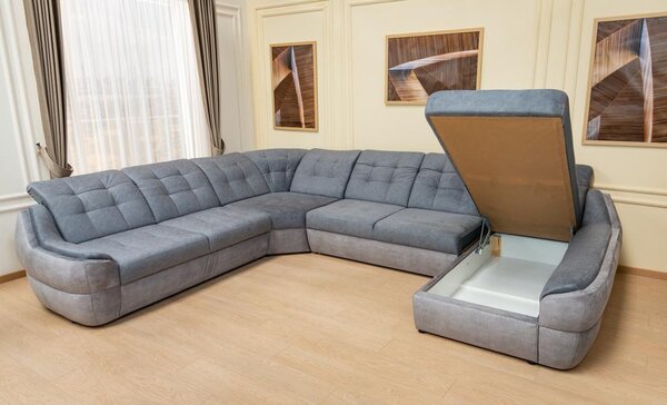 Colțar Extensibil Space XXL Gri - Vega 33/Vega10 Dreapta