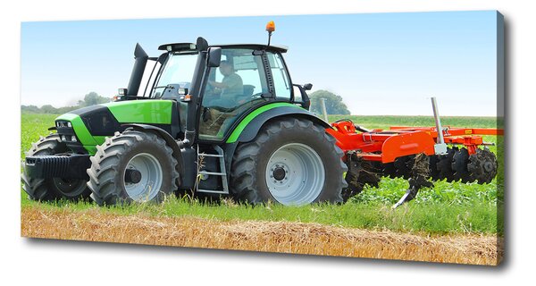 Tablou canvas Tractor pe teren