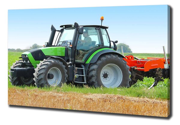 Tablou canvas Tractor pe teren